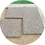 SUDwell™ Permeable Resin Bound Gravel Slabs Golden Beach